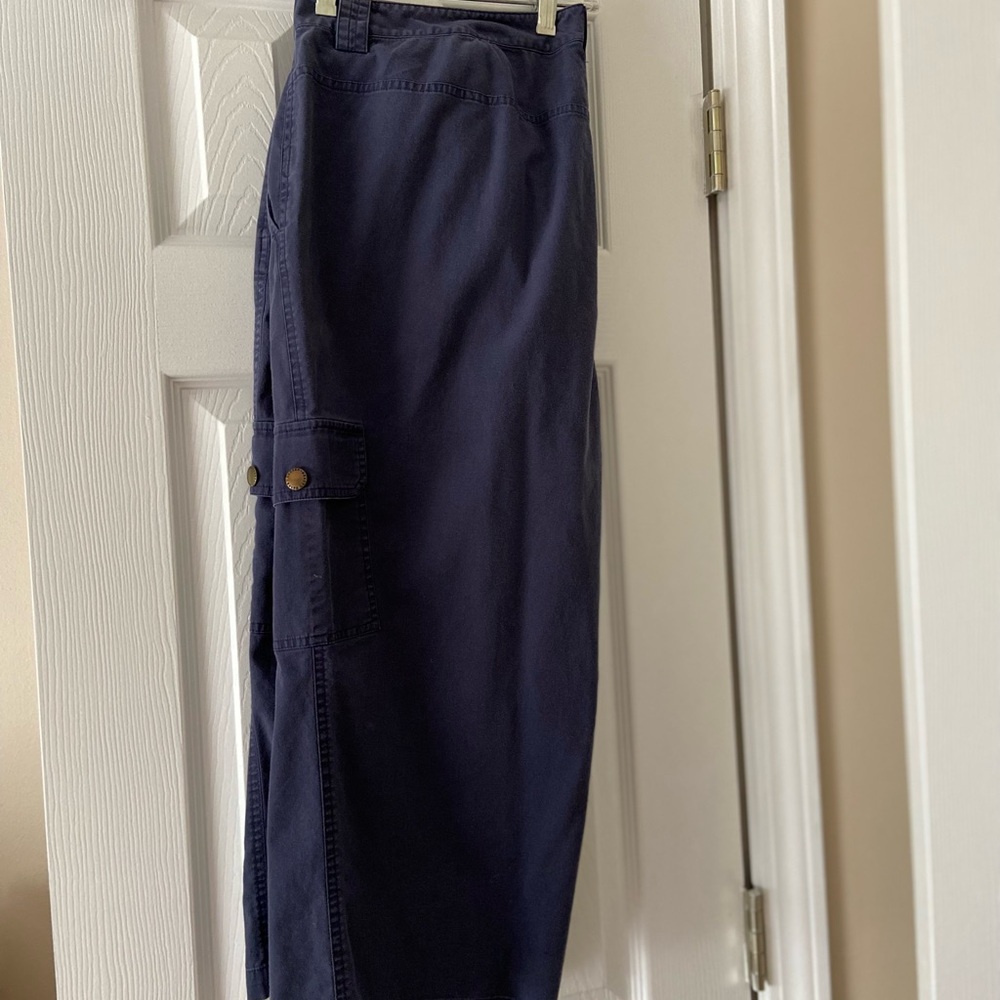 3 Pair of Ralph Lauren Women’s Capris Sz 20W Blue, Khaki, Olive - Picture 5 of 16